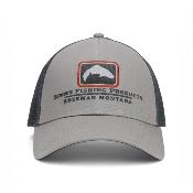 Trout Icon Trucker Cinder