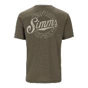 Circle Lockup T-Shirt Military Heather